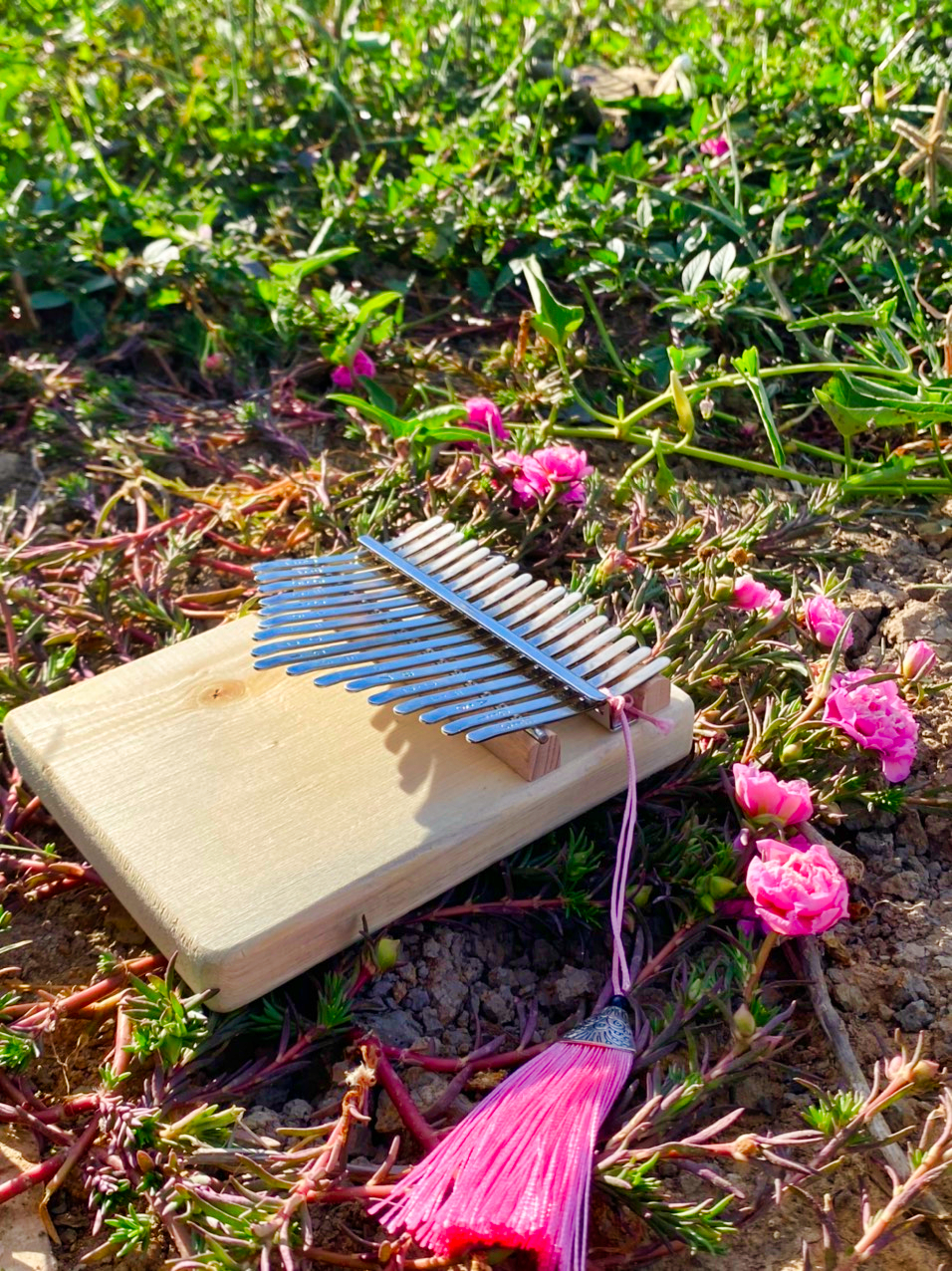 Đàn kalimba gỗ 17 phím cho bé mới tập chơi tonic-m17