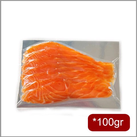 Hcm - cá hồi xông khói cắt lát 100gr