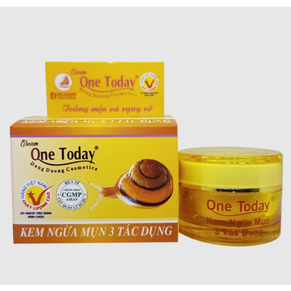 One Today Kem ngừa mụn 3 tác dụng 8g