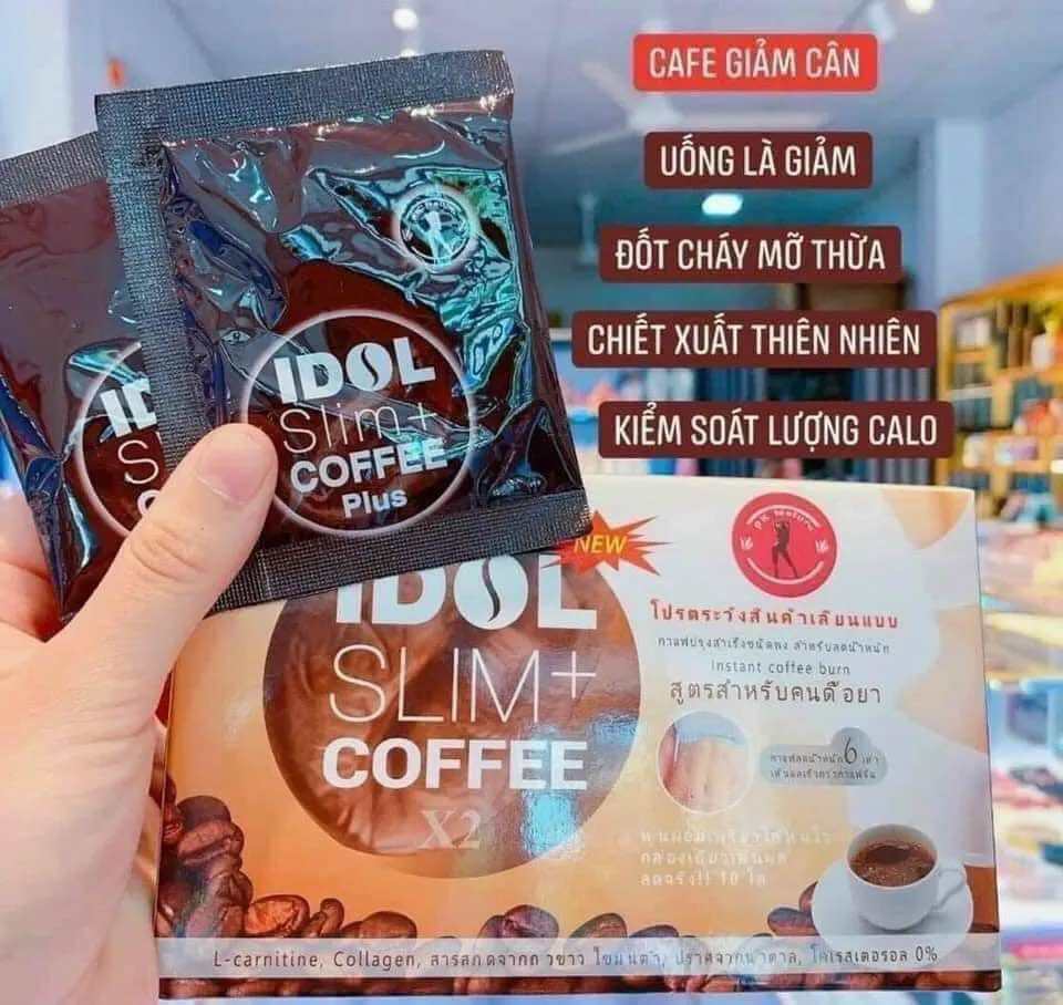 ̣̣hcm cafe giảm cân idol slim +coffe 10gói