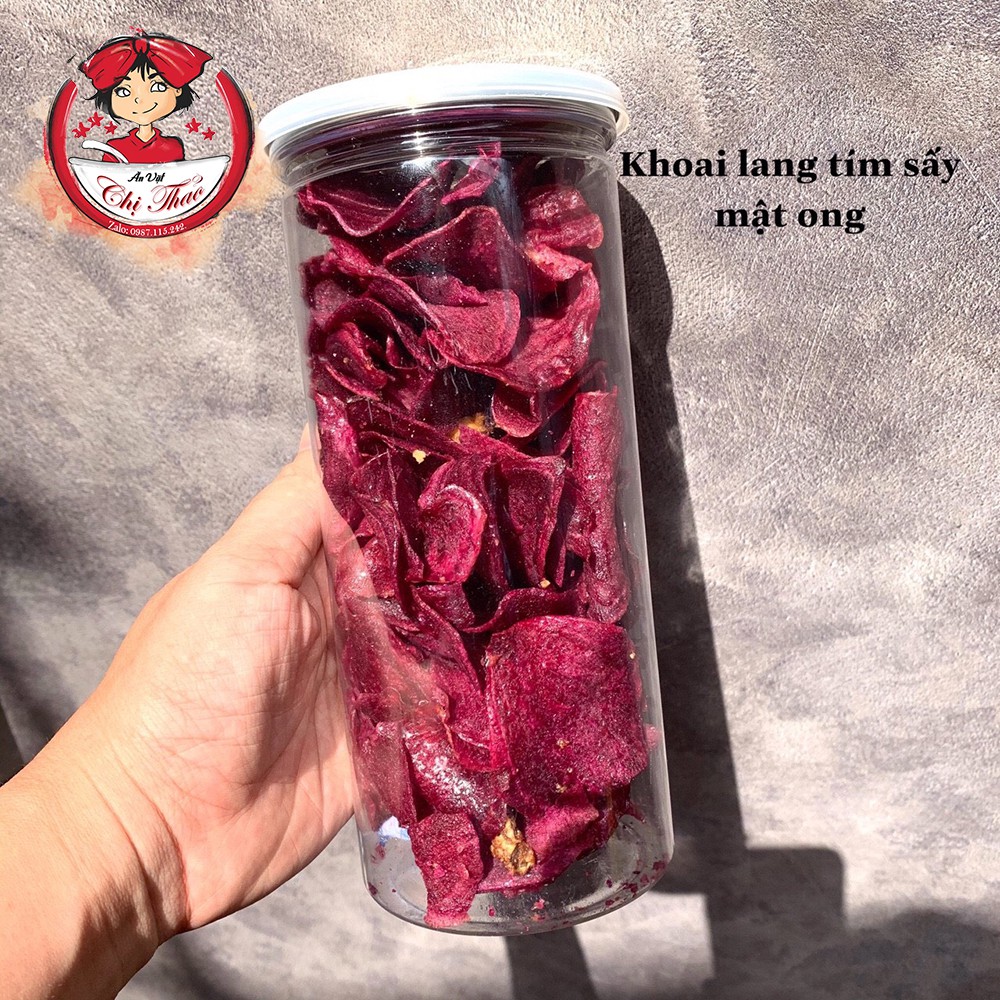 Khoai Lang Tím Sấy Giòn Trai Đẹp 200G