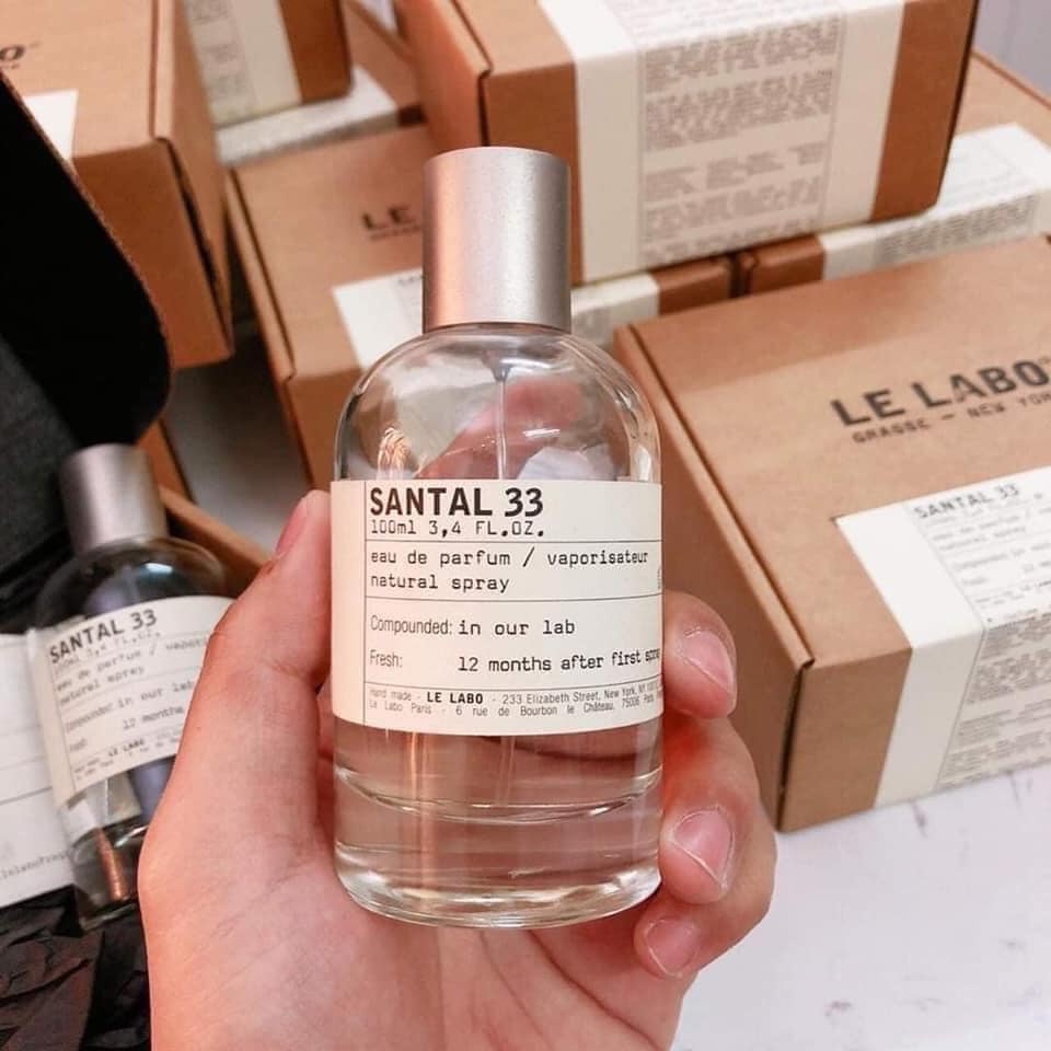 Nước hoa le labo santal 33 dung tích 100ml hương gỗ lelabo 33