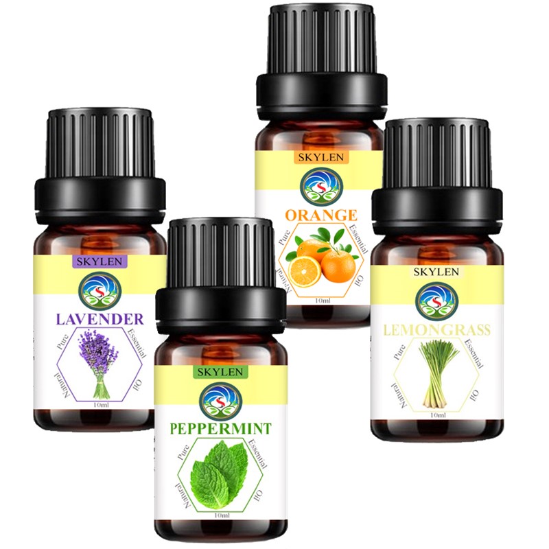 Peppermint Essential Oil, Lemongrass Essential Oil, Lavender Essential Oil