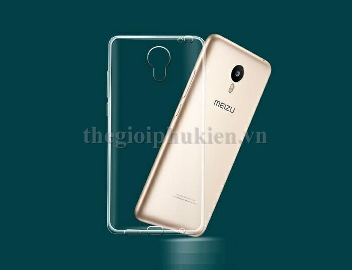 Ốp lưng silicon dẻo trong suốt Meizu M3 Note siêu mỏng 0.5 mm