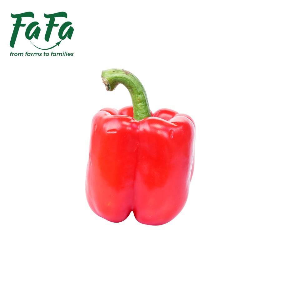 Ớt Chuông Đỏ FAFA 200-300gr (2 trái/vĩ)
