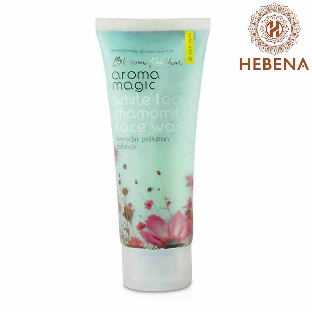 Sữa rửa mặt trà trắng và cúc La Mã Aroma Magic White Tea & Chamomile Face Wash - hebenastore