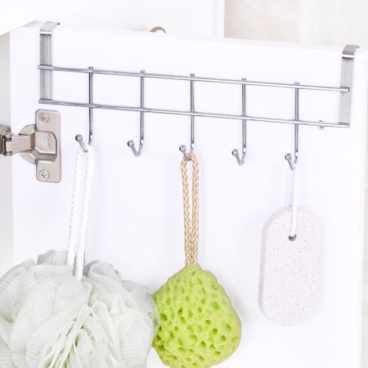 Móc treo inox đa năng 5 móc shopanhthu