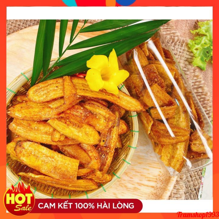 500gr Chuối mè sấy giòn loại ngon