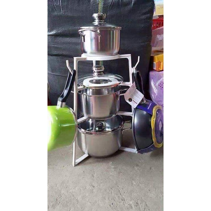 Kệ để xoong nồi hình tháp