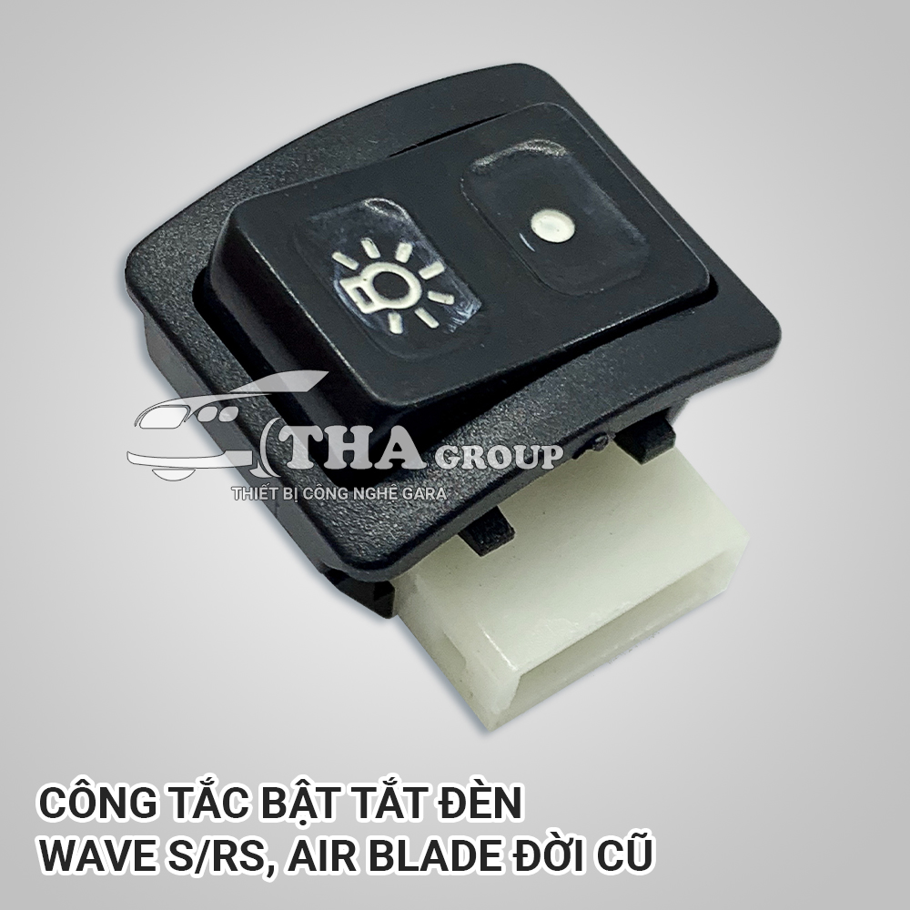 Công tắc bật tắt đèn wave s/rs, air blade đời cũ
