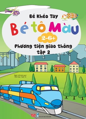 Fahasa - bé tô màu - các phương tiện giao thông - tập 2
