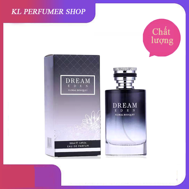 Nước Hoa Nam Cao Cấp DREAM EDEN 100ml mùi hương gỗ lưu hương 8 tiếng đồng hồ, giúp bạn luôn tự tin và toả sáng