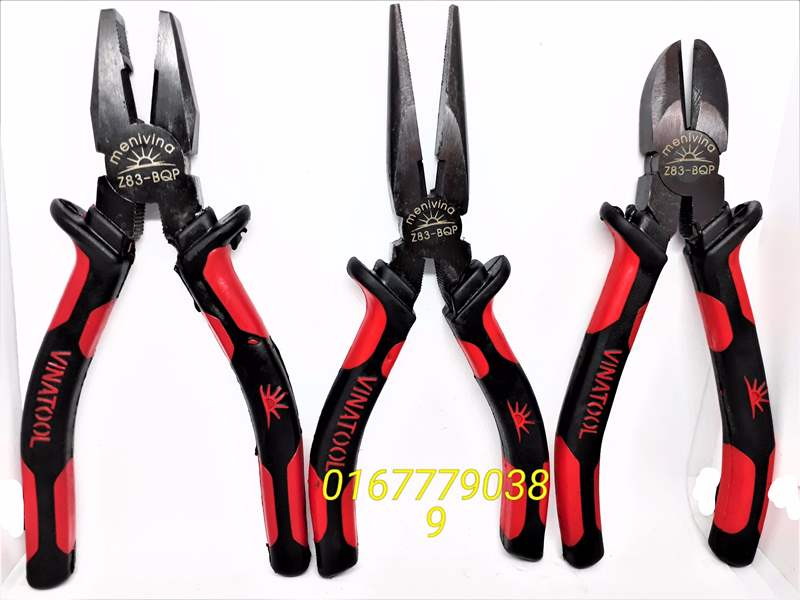Bộ 3 kìm điệnkìm cắt kìm mỏ nhọn