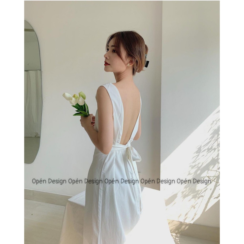 ? đầm/váy cao cấp ? ? váy vintage hàn quốc chất liệu đũi lụa siêu mát