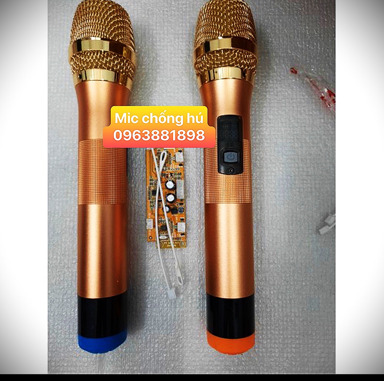 Mic không dây loa kéo chống hú cao cấp