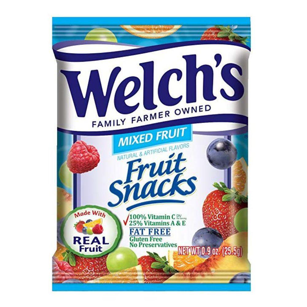 Combo 10 Kẹo Dẻo Trái Cây Welch's Mix Fruit Snack 25.5g