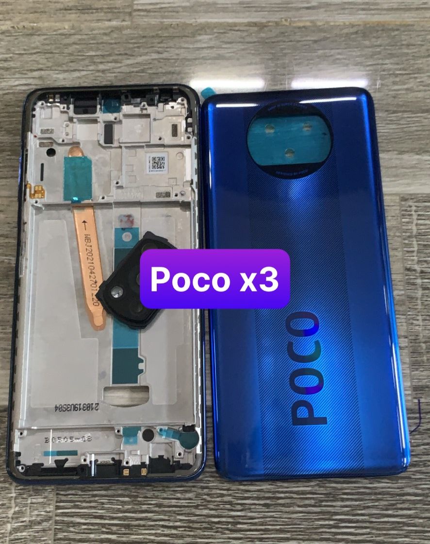 Bộ vỏ poco x3 , x3pro / vỏ poco x3 , x3pro / bộ vỏ xiaomi poco x3 ,