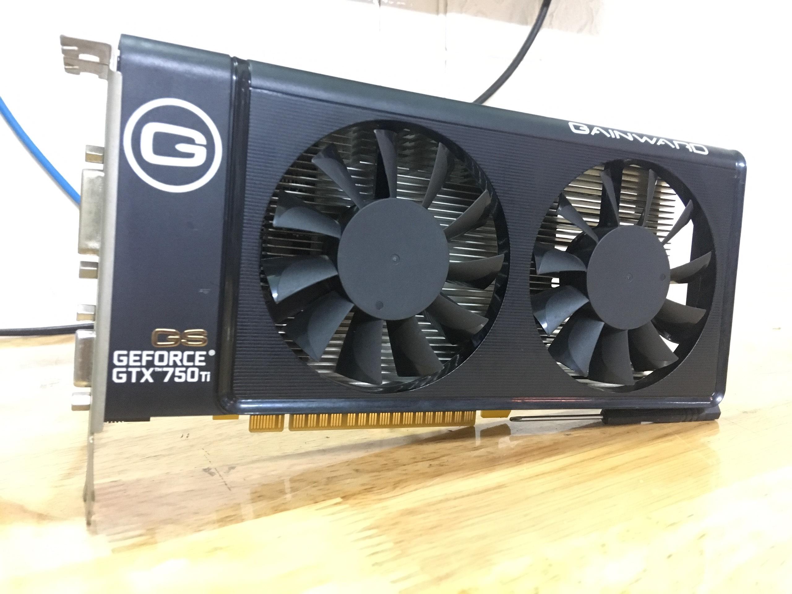 Card đồ họa vga gainward geforce® gtx 750 ti 2gb gddr5 128bit bảo hành 3 tháng