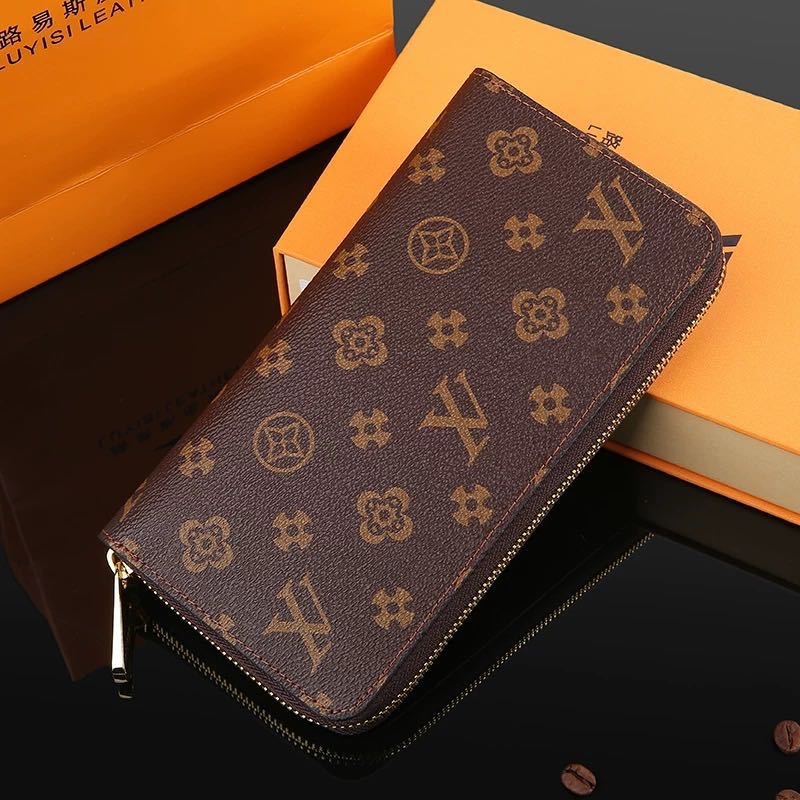 Ví cầm tay Nam nữ loại 1 khóa kéo chất đẹp ,,
