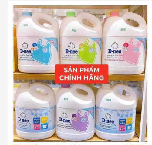 Nước giặt quần áo em bé Dnee 3000ml chính hãng Thái Lan