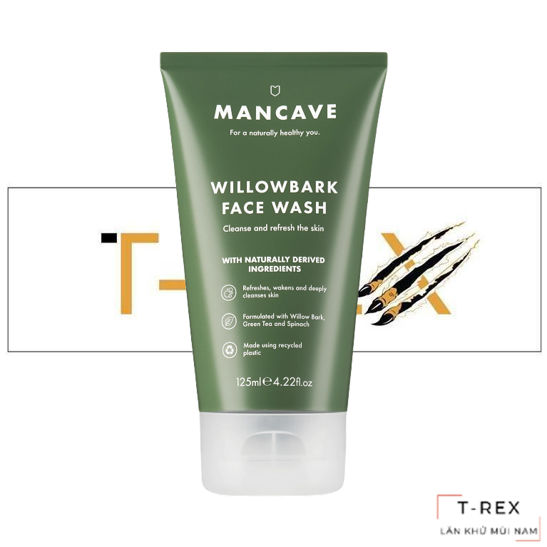 [HCM]Sữa Rửa Mặt Nam Man Cave Willowbark 125ml (Cam Kết Hàng Đúng Mô Tả  Chất Lượng Đảm Bảo An Toàn)