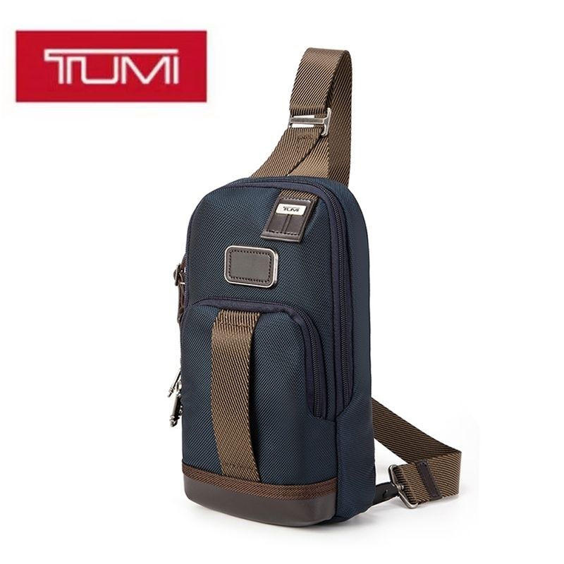 Chính hãng TUMI Tumi Duming 2223402 Ba lô đeo ngực bằng nylon đạn đạo dành