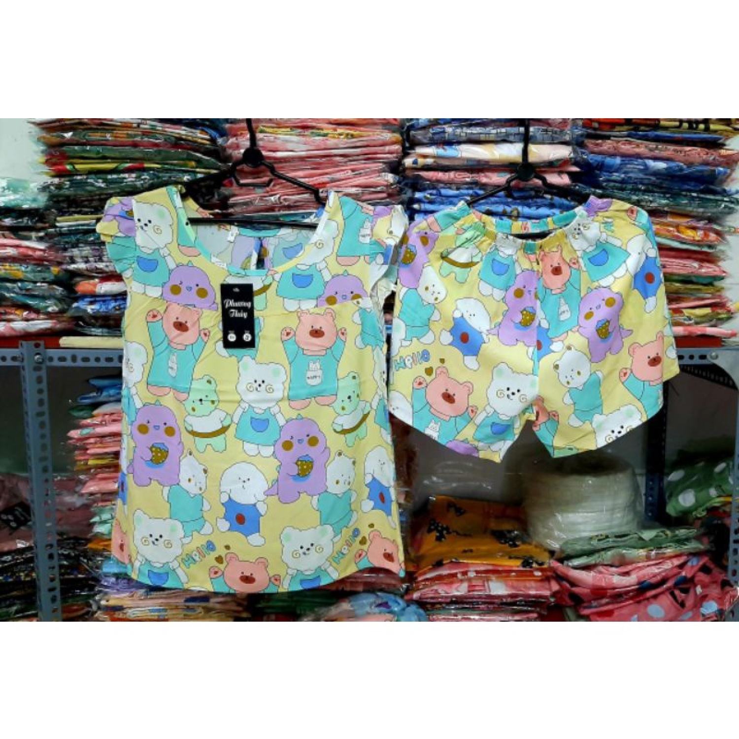 Bộ tole 2 da lanh đùi bigsize 48kg _80kg vừa