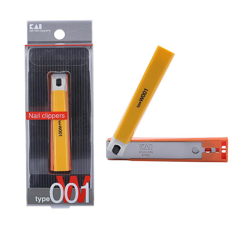 Kiềm bấm móng tay KAI Type W001 thương hiệu Kai số 1 Nhật Bản (màu cam) - Larva Store