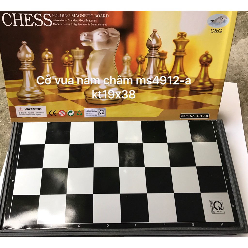 Cờ vua nam châm 38x38cm mã 4912-a
