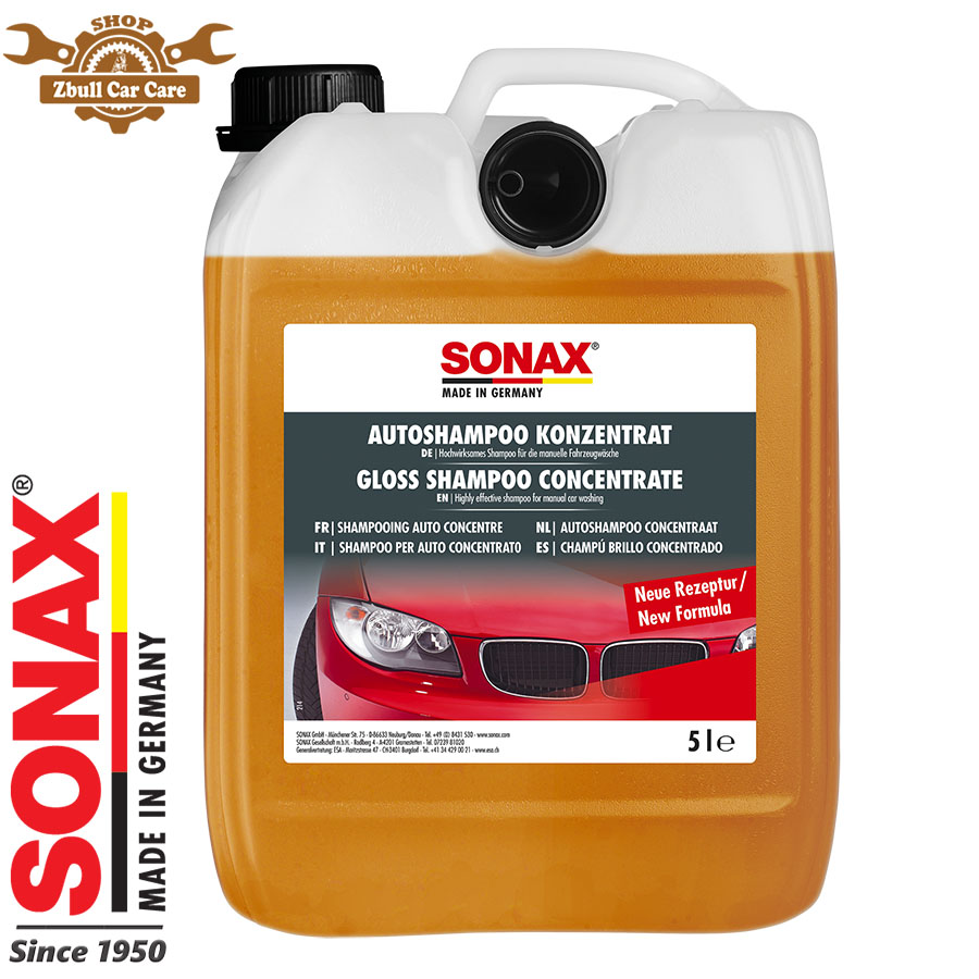 Lịch sử giá Can nước rửa xe Sonax Gloss shampoo 5 lít cập nhật 8/2023 -  BeeCost