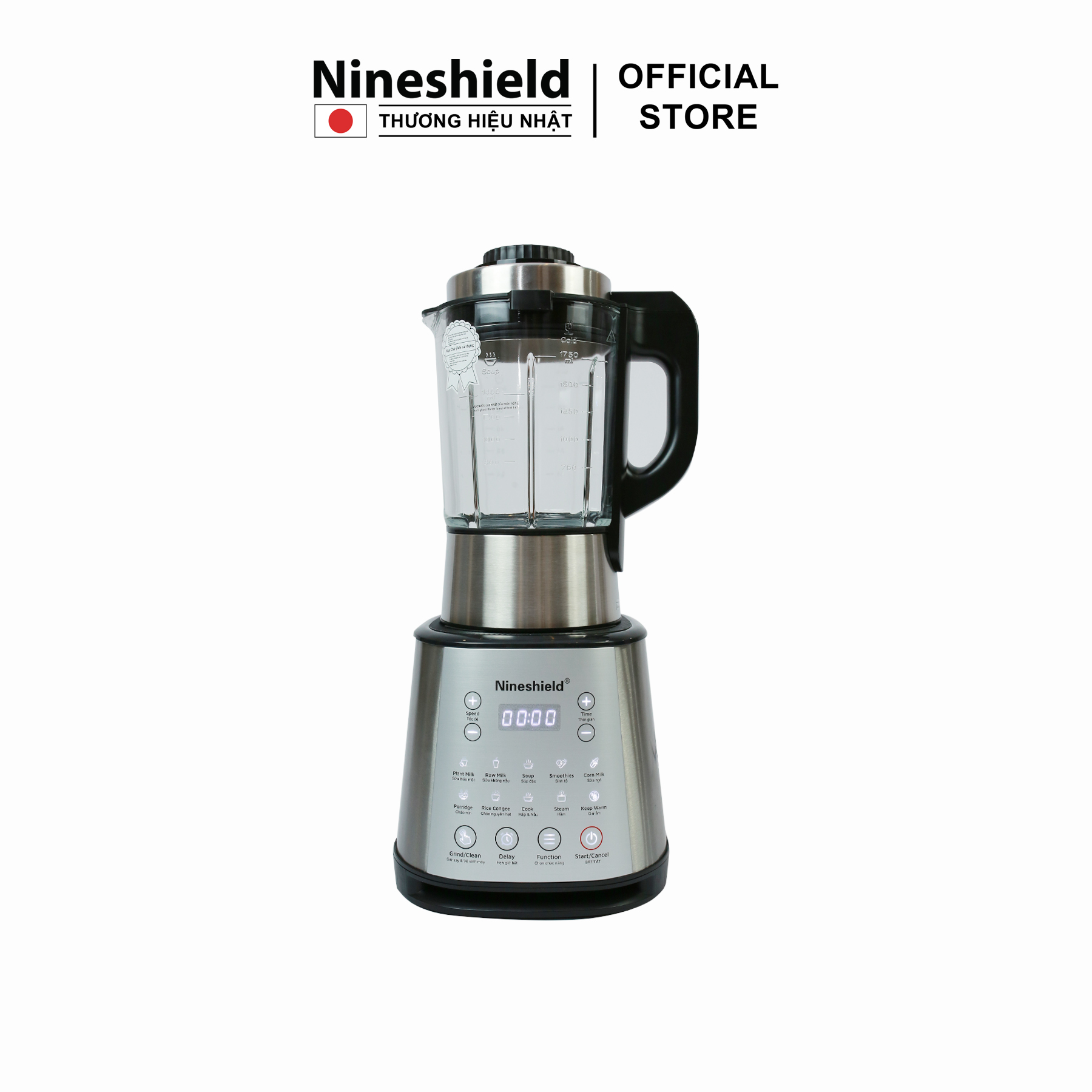 Máy nấu sữa hạt Nineshield KB505