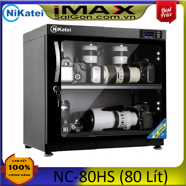 Tủ chống ẩm nikatei nc-80hs 80 lít