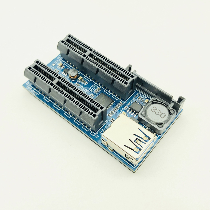 Mới thêm vào thẻ PCI nhanh USB 3.0 Adapter Raiser PC thành phần Extender PCIe Riser PCI-E thẻ Riser PCI E Riser cho Video Card