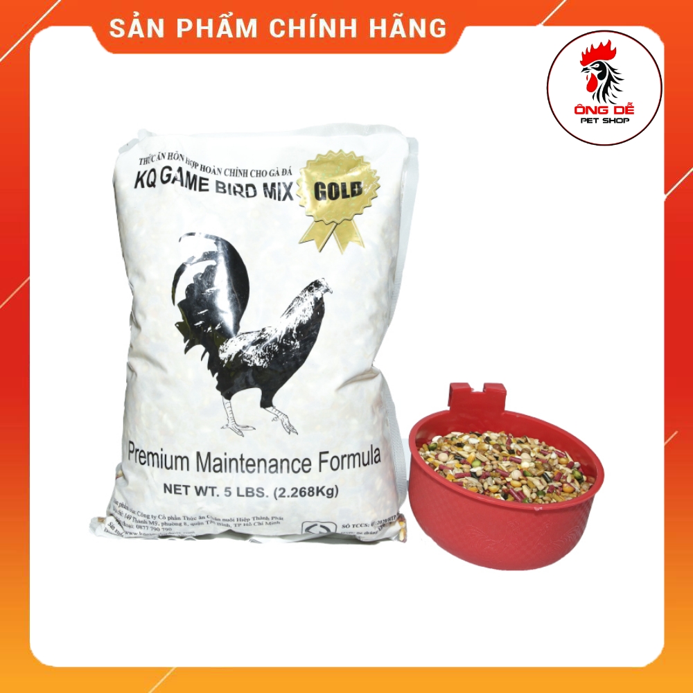 NGŨ CỐC GÀ ĐÁ KQ GAME BIRD MIX GOLD cho gà tơ 2,268
