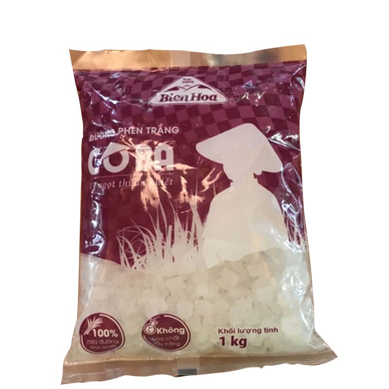 COMBO 3KG ĐƯỜNG PHÈN TRẮNG CÔ BA