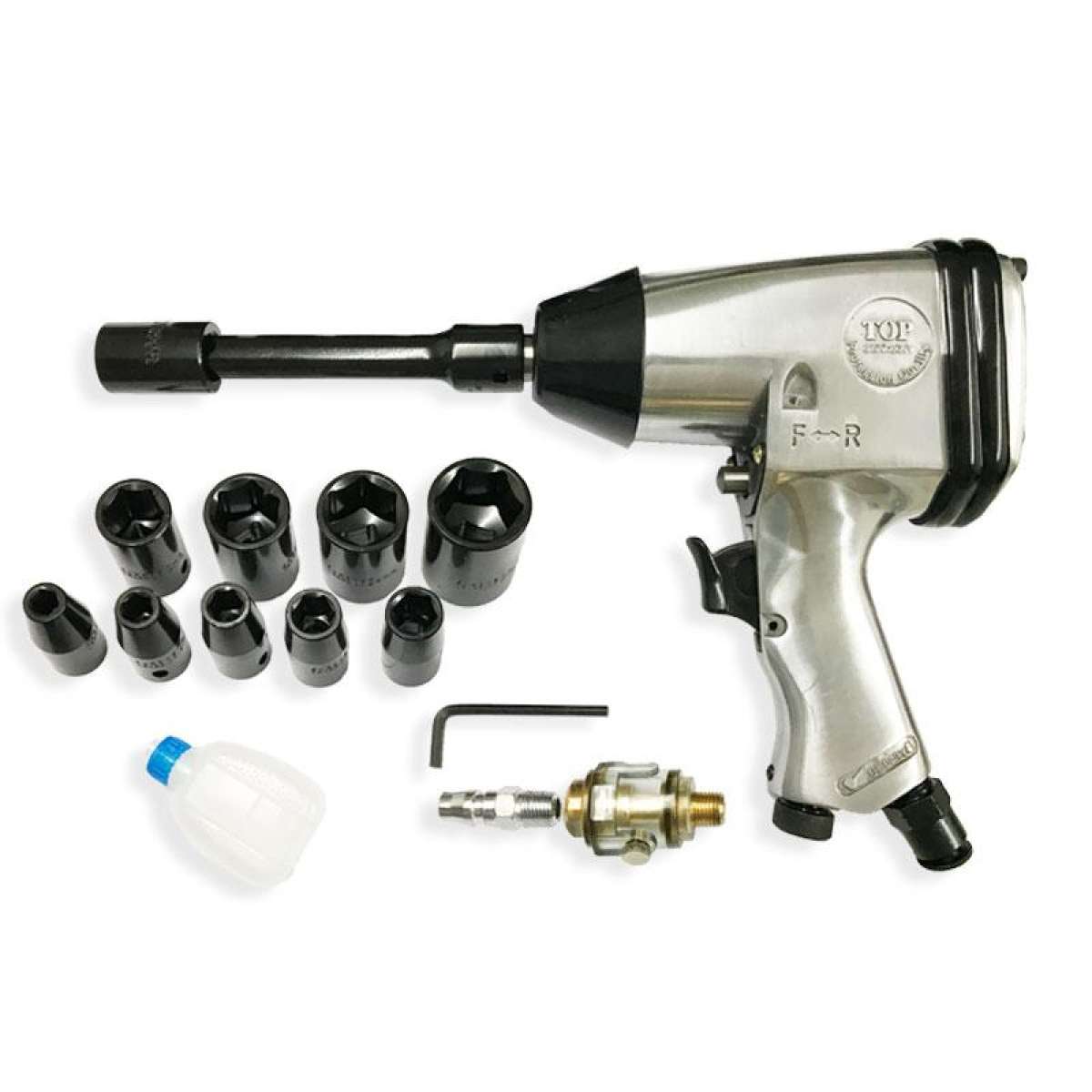 Bộ máy mở tuýp hơi 1/2" có kèm bộ túyp - top - pak-118k