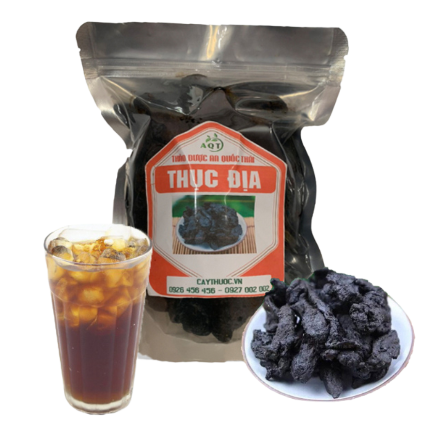 500g thục địa nấu sâm bí đao thơm, dẻo, củ thục địa bổ thận, cường tinh
