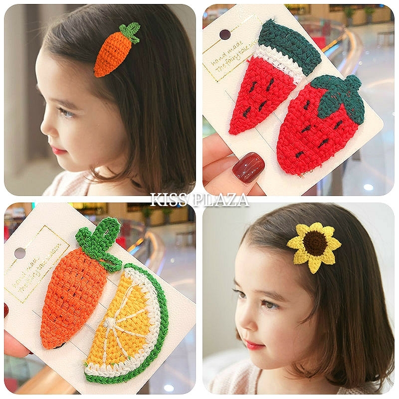 [HCM]HOT KẸP TÓC VẢI VINTAGE CÔNG CHÚA NHỎ- KISS PLAZA