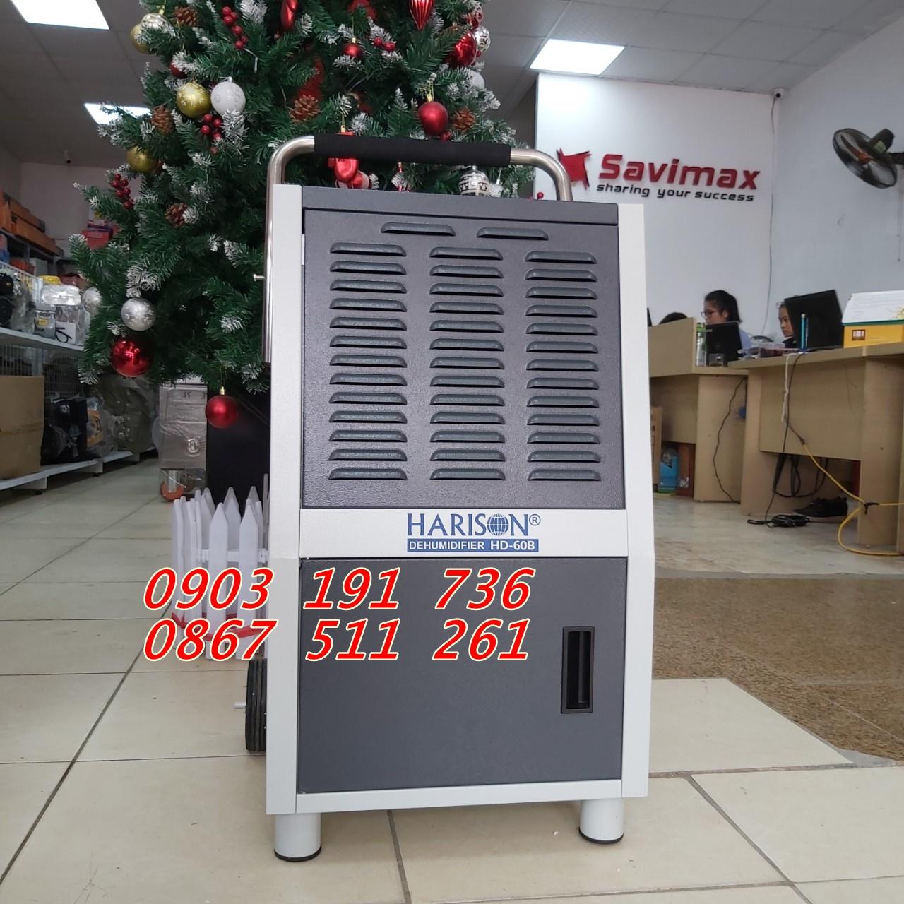 Máy hút ẩm công nghiệp harison hd-60b model mới 2018 thái lan