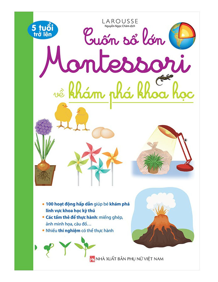 Cuốn sổ lớn Montessori về khám phá khoa học