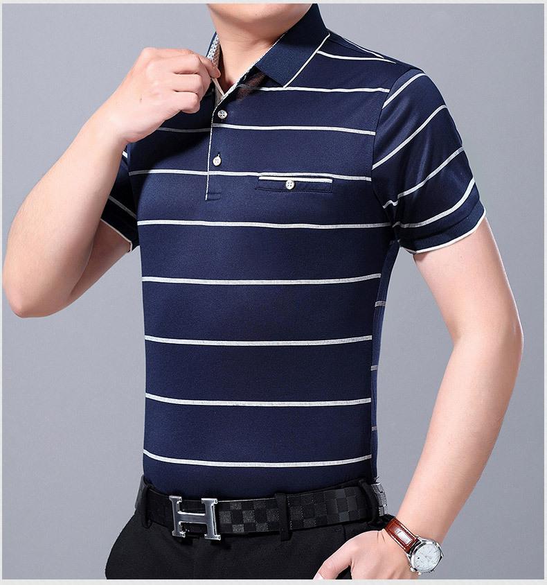 Áo thun nam sọc cao cấp cb001