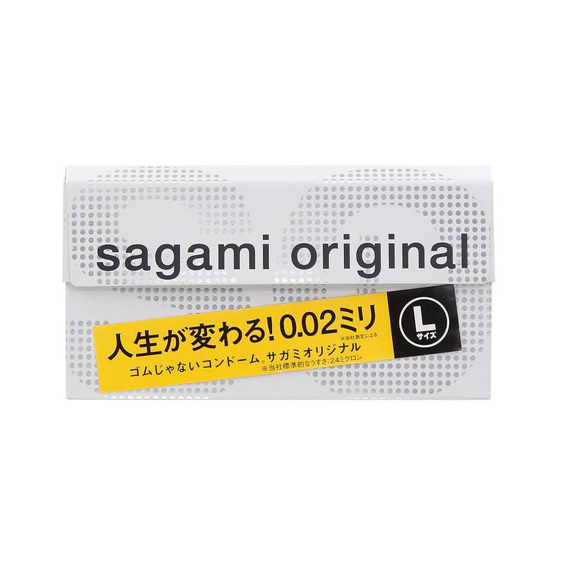 Bao cao su cao cấp sagami original 0.02 siêu mỏng size l - nhật bản