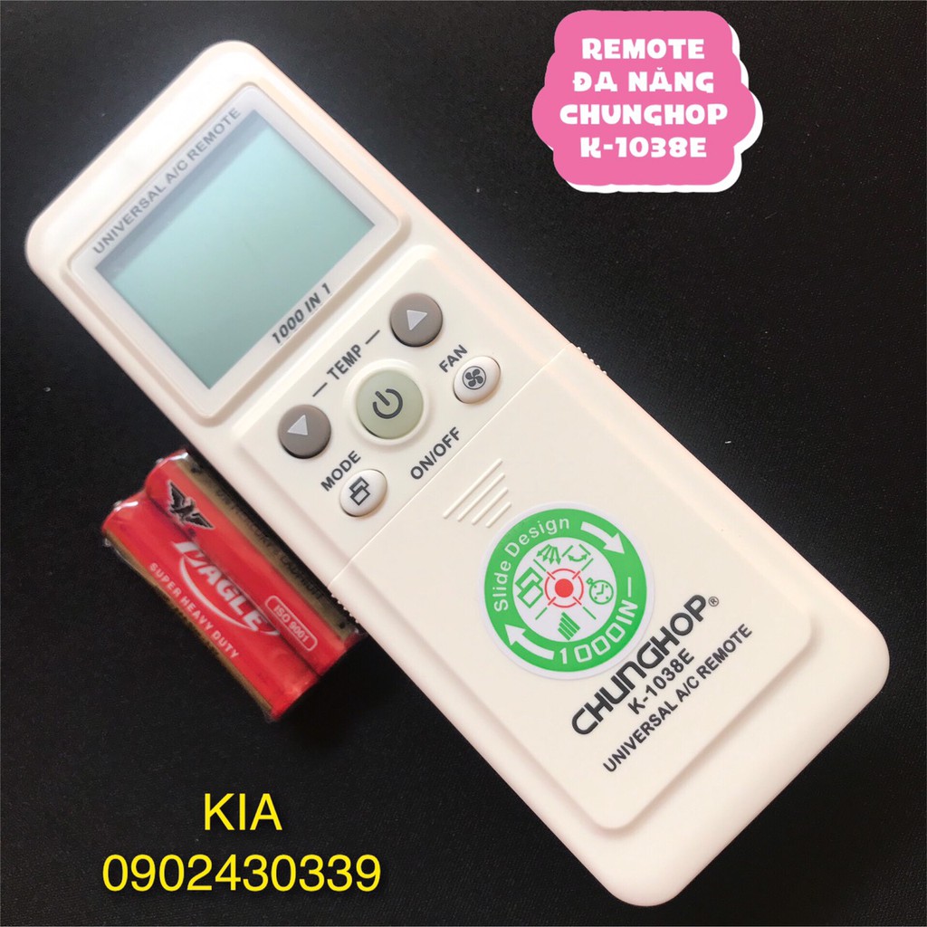 Remote đa năng 1038