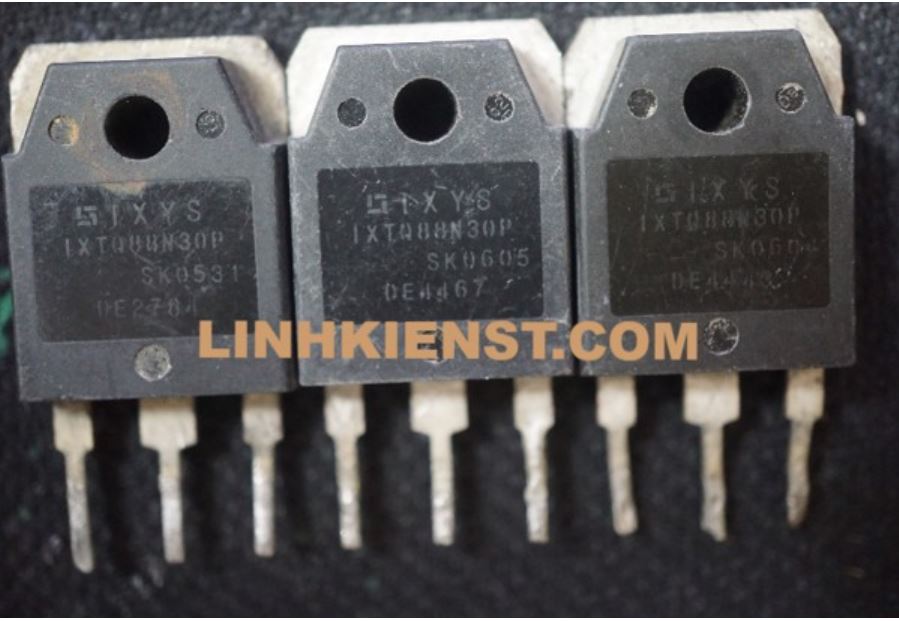 Mosfet n-channel ixtq88n30p 88n30p 88n30 88a 300v tháo máy ixys