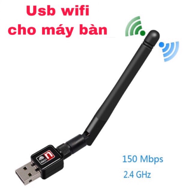 USB THU WIFI ANTEN RỜI CHUẨN 802.11 B/G/N
