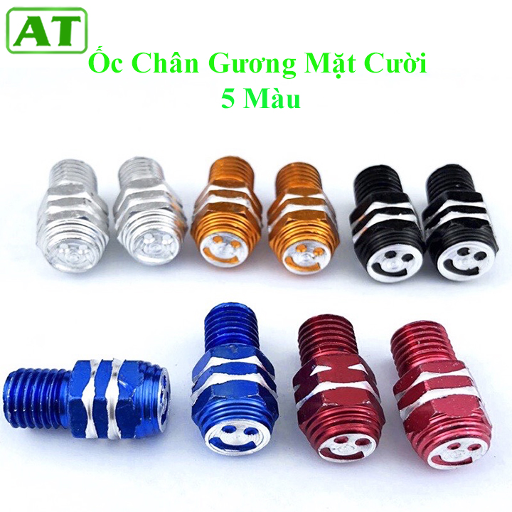 Nút ốc mặt cười chân gương các loại xe máy