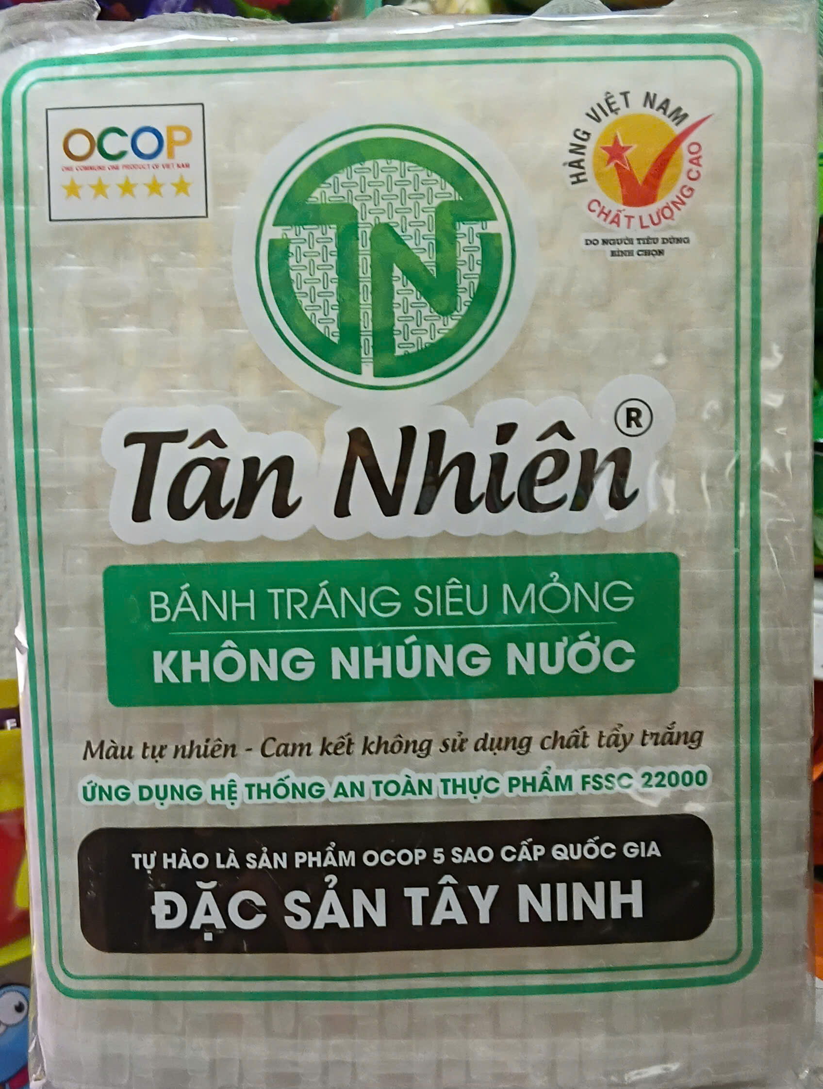 (HSD 11/27) COMBO 10 BỊCH BÁNH TRÁNG TÂN NHIÊN 420GR, BÁNH TRÁNG SIÊU MỎNG ĐẶC SẢN TÂY NINH, BÁNH TRÁNG GÓI RAU KHÔNG NHÚNG NƯỚC"