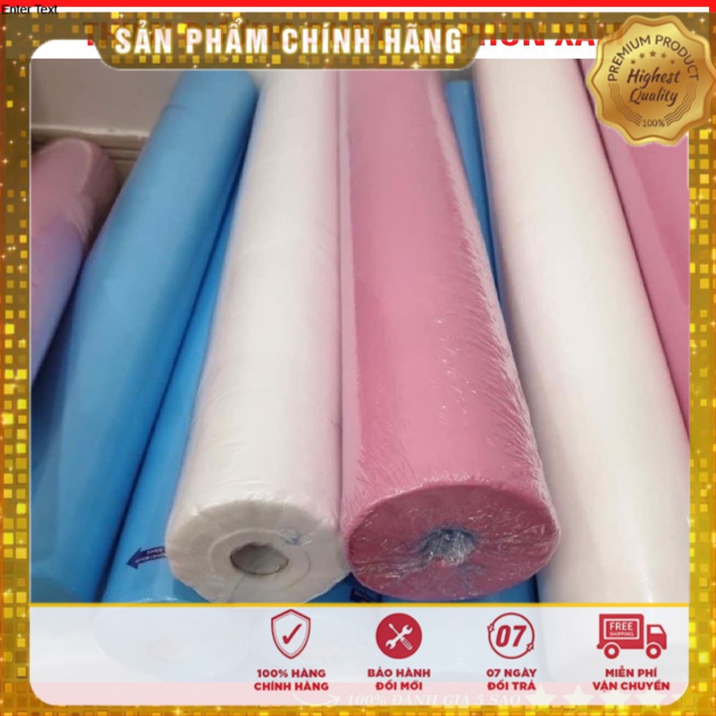 Cuộn trải giường phun xăm, spa đa năng 50 tấm - chuyên dụng phun xăm thẩm mỹ