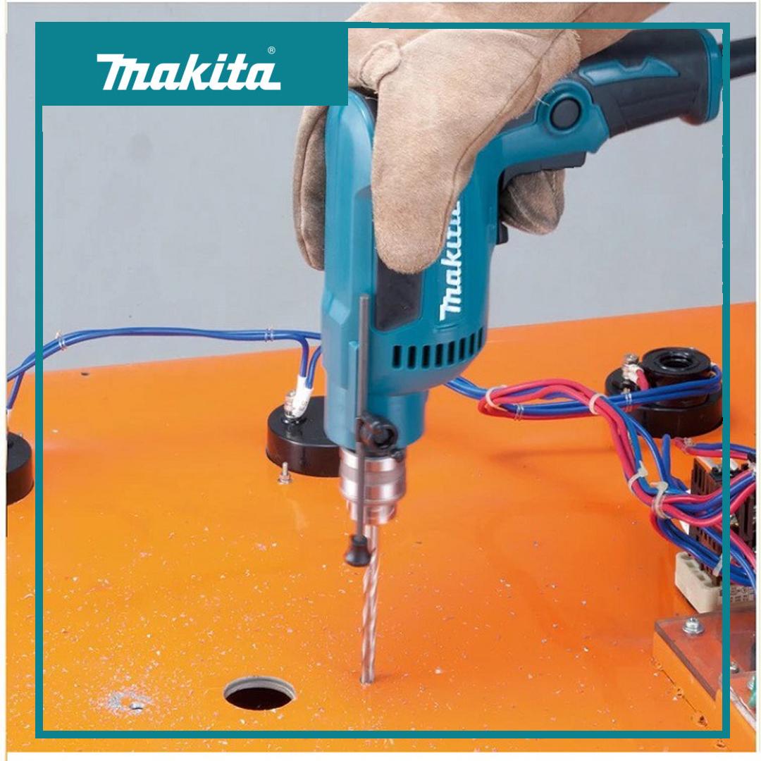 Máy khoan cầm tay makita dp2011 đầu sắt - 370w mũi khoan 6.5mm