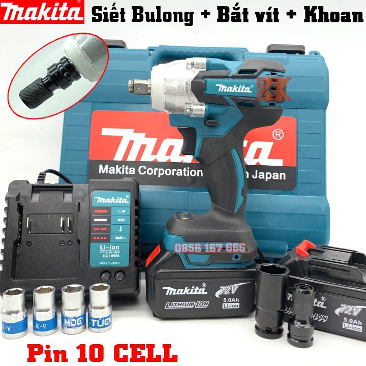 Máy siết bulong 72v